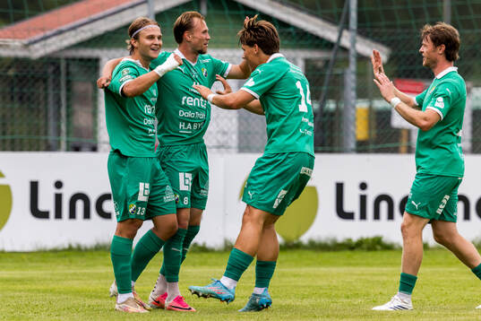 Ljungskiles William Nilsson jublar
