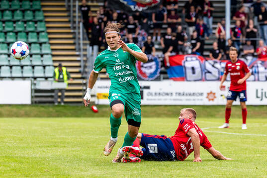Ljungskiles William Nilsson och Östers Dennis Olsson