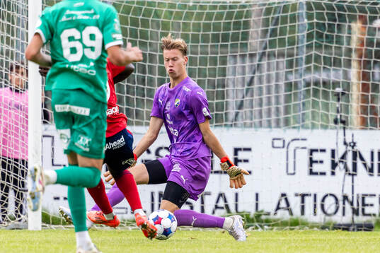 Ljungskiles målvakt Lukas Eriksson
