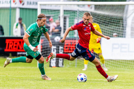 Ljungskiles William Nilsson och Östers Dennis Olsson