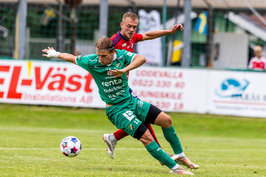Ljungskiles William Nilsson och Östers Dennis Olsson