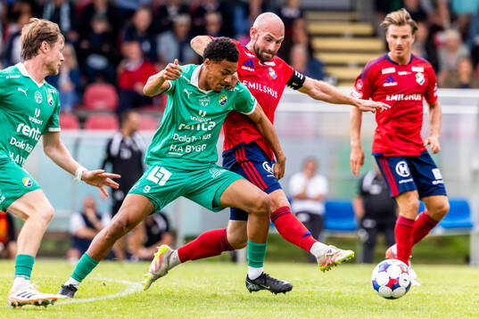 Ljungskiles Alex Rasheed och Östers Sebastian Hedlund