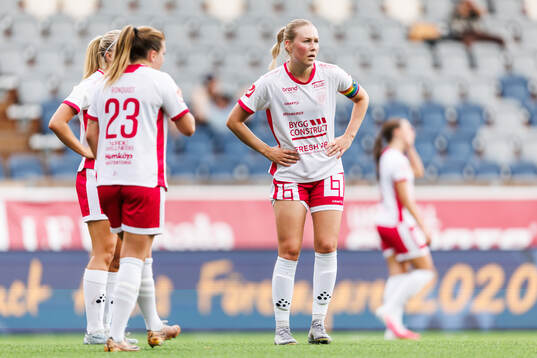 IK Uppsalas Cecilia Ek deppar