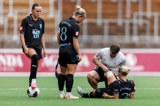 Malmö FFs Nathalie Hoff Persson får vård