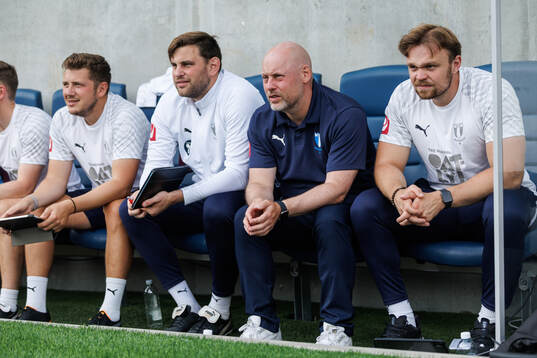 Malmö FFs tränare Jonas Valfridsson