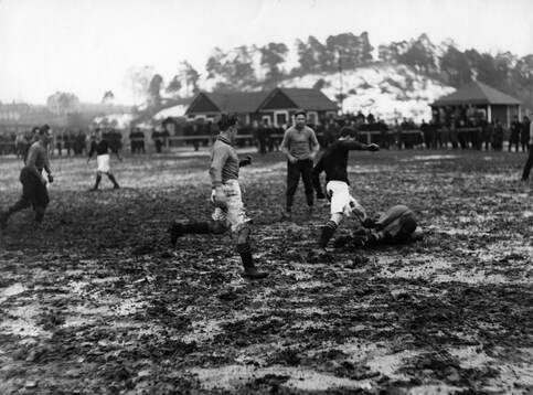 Fotboll, premiär AIK - Hagalund 1928