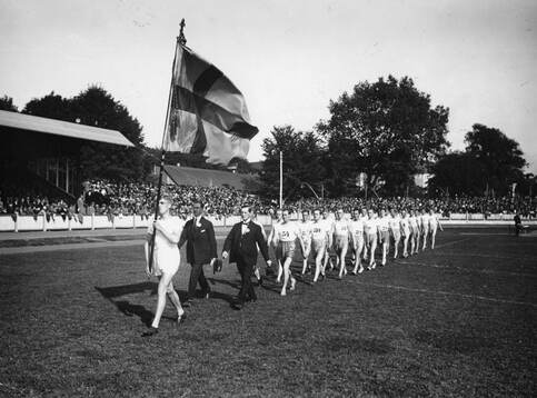 Fotboll, Landskamp Köpenhamn-Skåne i Malmö.