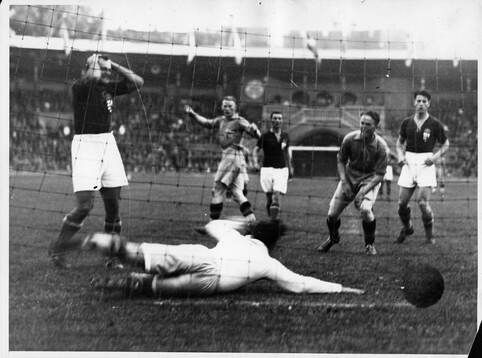 Fotboll, Sverige - Ungern i fotboll