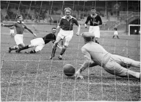 Fotboll, AIK - Borussia 17/6 1934