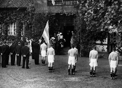 Fotbollgeneralen fyller femtio år. Disponent Elof Ericsson