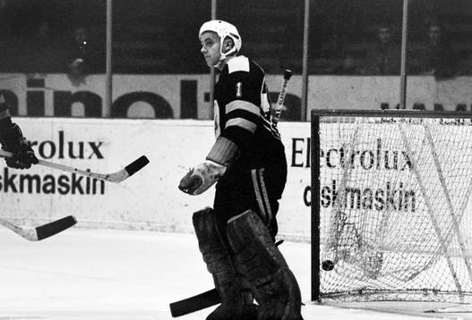 Leif Holmqvist, målvakt i AIK