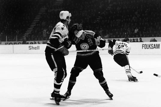 Ishockey, Ahearne Cup, Brynäs - Kanada