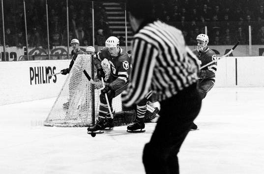 Situation framför leksands målbur