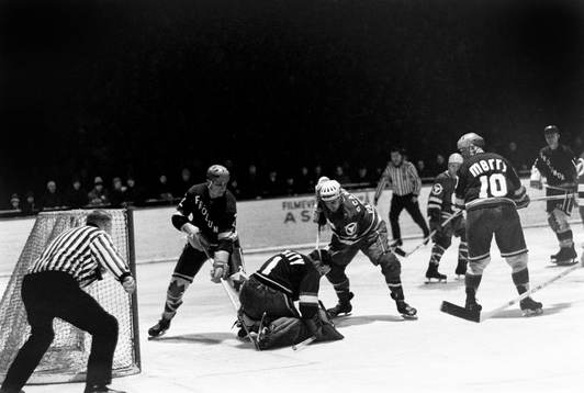 Ishockey, SM, semifinal, Södertälje - Västra Frölunda,