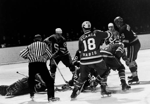 Ishockey, SM, semifinal, Södertälje - Västra Frölunda,