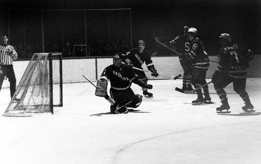 Ishockey,SM, semifinal, Södertälje - Västra Frölunda,