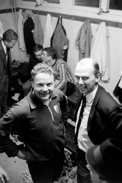 Gösta Sandberg, tränare i Djurgården är nöjd