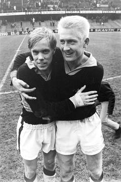Målskyttarna i AIK, Björn Carlsson och Roland Lundblad