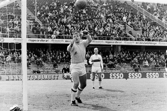 Leif Andersson, målvakt i Gais
