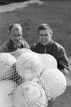 Sven-Gunnar Larsson och Ronney Pettersson, målvakter i