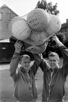 Sven-Gunnar Larsson och Ronney Pettersson, målvakter i