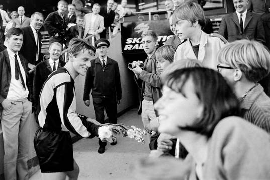 Hammarbys matchhjälte med sina två mål, Rolf Andersson