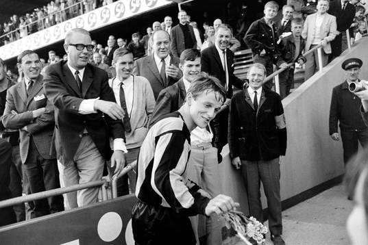 Hammarbys matchhjälte med sina två mål, Rolf Andersson