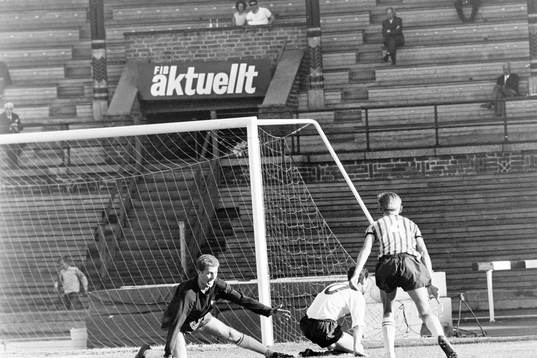 Arne Arvidsson, målvakt i Djurgården