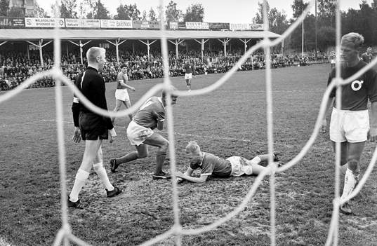 Situation framför degerfors målvakt