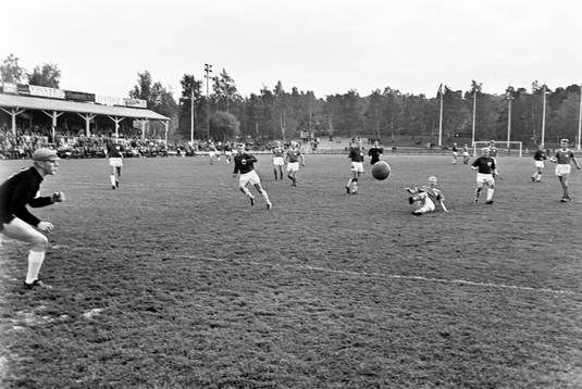Situation framför degerfors målvakt