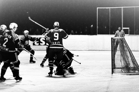 Situation framför brynäs målvakt