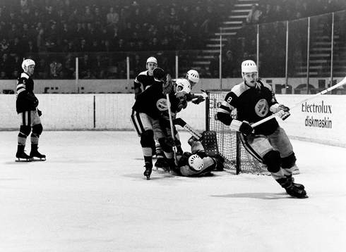 Leif Holmqvist, målvakt i AIK