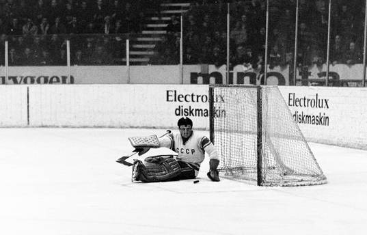 Ishockey, Sverige - Sovjet, 0-2