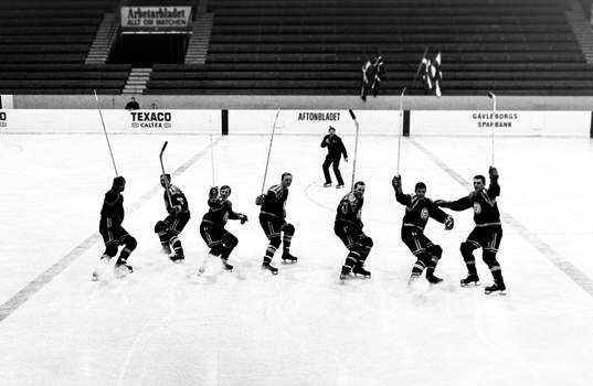 Ishockey, Brynäs, Träning