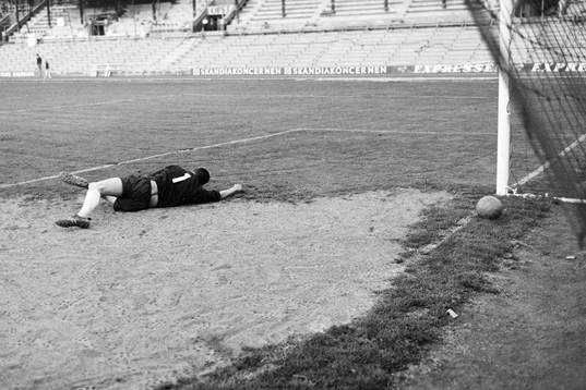 Rolf Andersson, Hammarby gör mål på stockholms målvakt