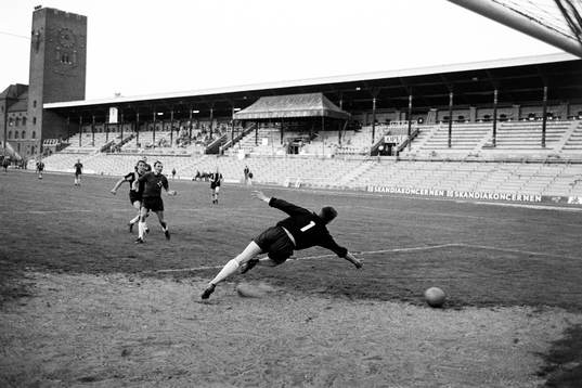 Rolf Andersson, Hammarby gör mål på stockholms målvakt