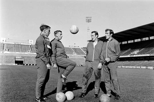 Örjan Persson, Bo Larsson, Ove Grahn och Kurt Axelsson