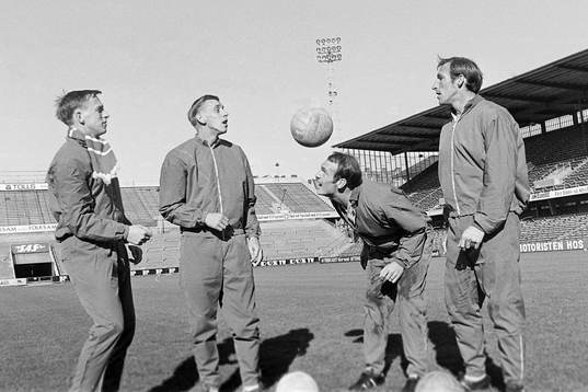 Örjan Persson, Bo Larsson, Ove Grahn och Kurt Axelsson