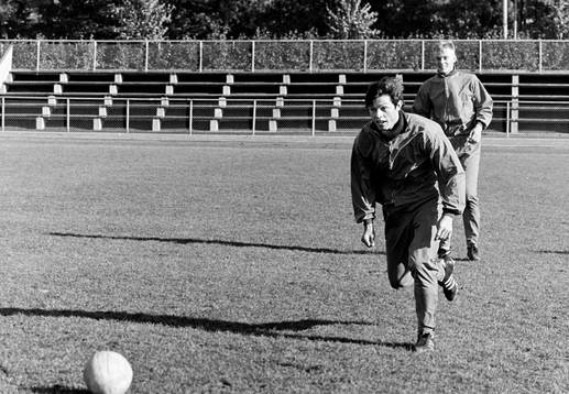 Bläddra bland fler bilder av Fotboll, VM-Kval, Sverige - Norge, förhands