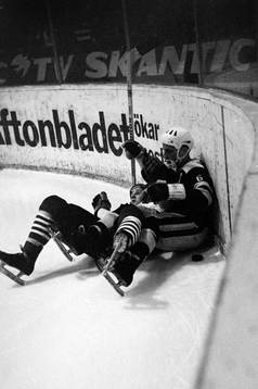 Dan Söderström, Leksand på rygg i sarghörnet