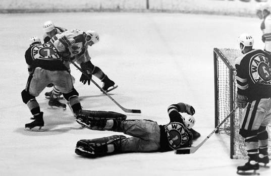 Leif Holmqvist, målvakt i AIK