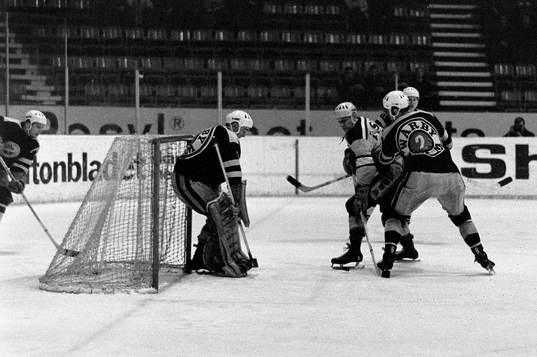 Leif Holmqvist, målvakt i AIK