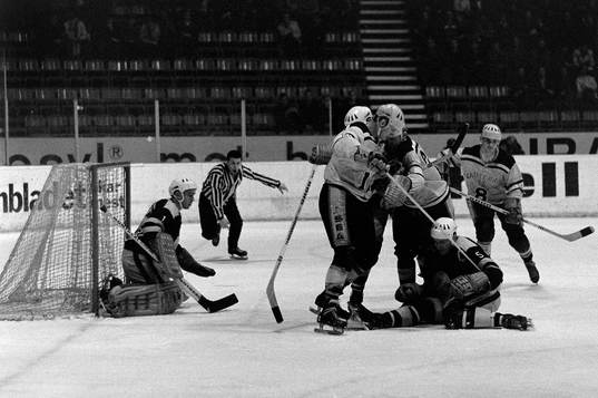 Leif Holmqvist, målvakt i AIK