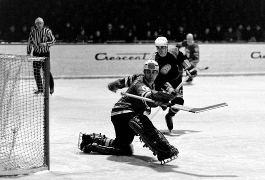 Curt Larsson, målvakt i Södertälje