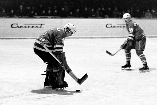 Curt Larsson, målvakt i Södertälje