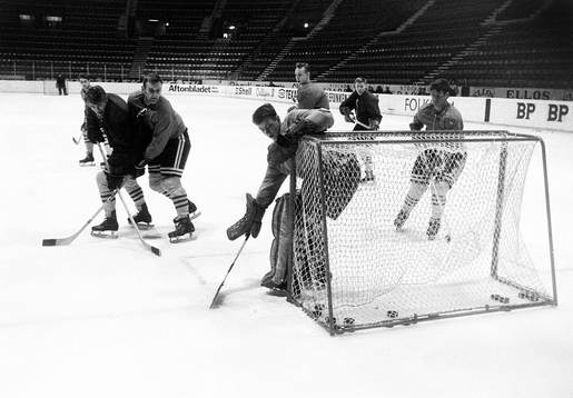 Bläddra bland fler bilder av Ishockey, VM, Sverige, Träning