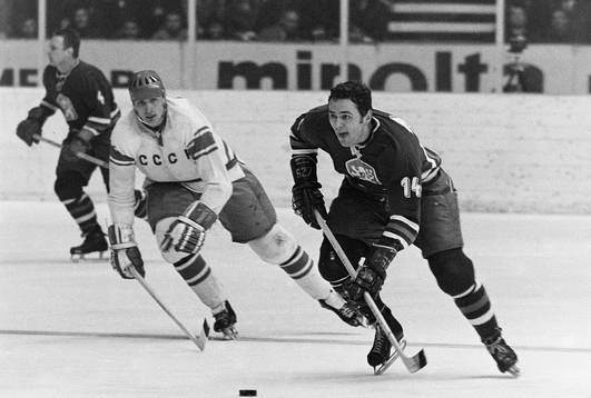 Ishockey, VM, Tjeckoslovakien - Sovjetunionen, 2-0