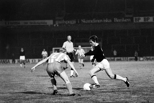Kurt Andersson, AIK med bollen