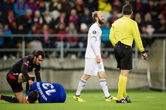 Östersunds Curtis Edwards deppar