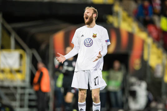 Östersunds Curtis Edwards deppar